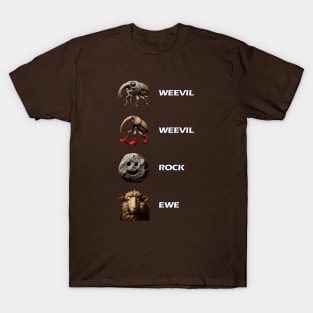 Weevil Weevil Rock Ewe T-Shirt